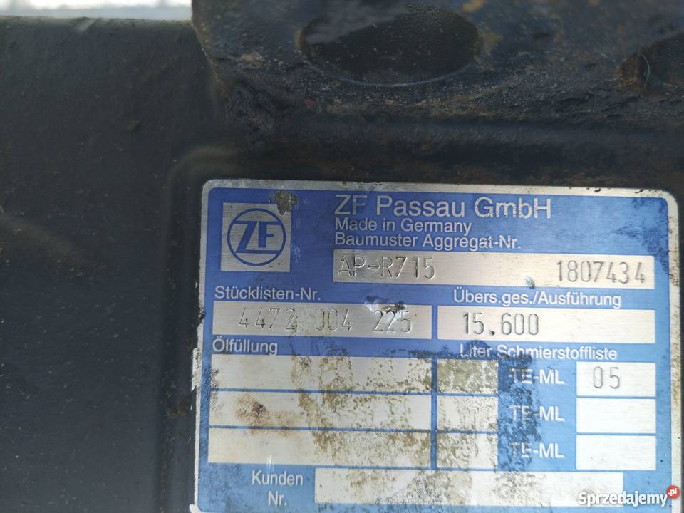 Most ZF AP R715 Weidemann 3006 3110 świętokrzyskie Kielce