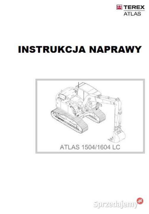 Terex Atlas 1404 1504 1604 Instrukcja napraw