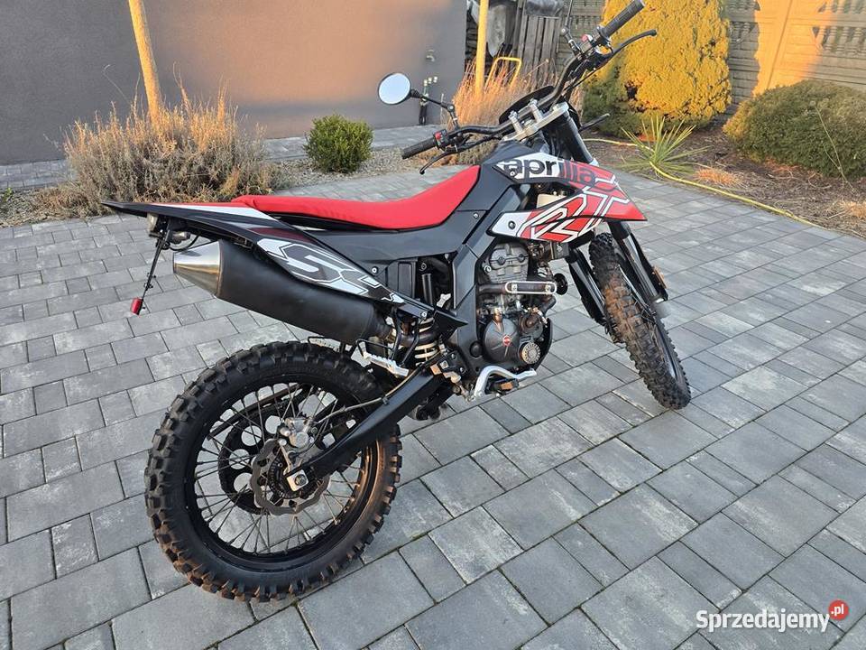 Aprilia RX125 KatB ABS Wtrysk Prezentacja Wideo enduro Sieradz