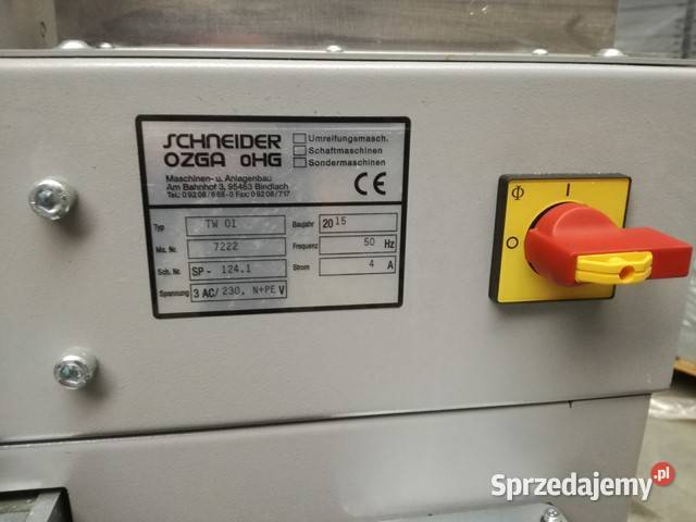 Wiązarka automatyczna do paczek TW01 pomorskie Chojnice