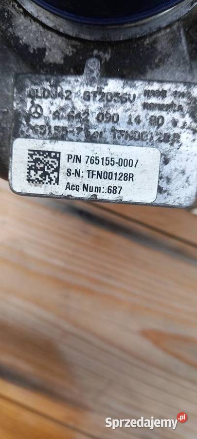 Sprzedam turbosprężarkę Meod Mercedesa w251 Tarnowo Pałuckie