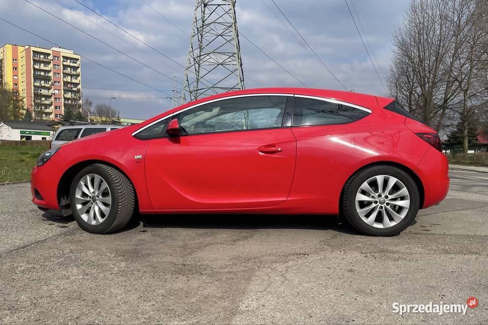 Opel Astra J GTC automat niski przebieg Zarejestrowany w Polsce Astra Dąbrowa Górnicza