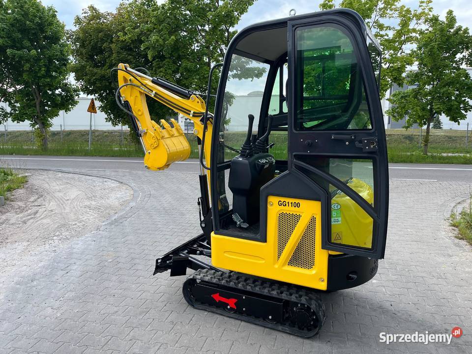 Minikoparka GG1100C z kabiną Gunter Grossmann Kielce sprzedam