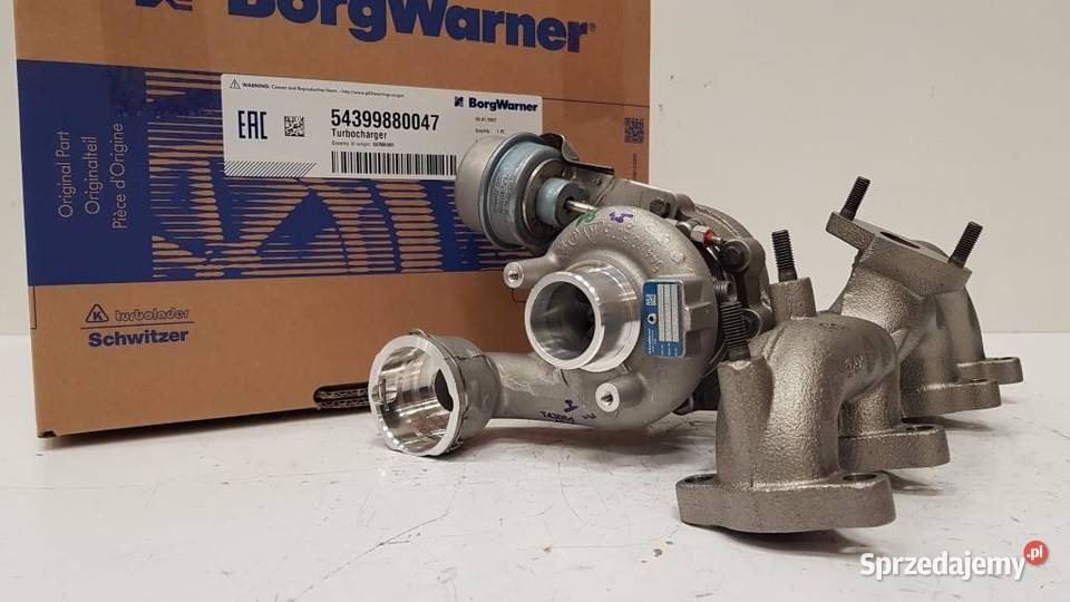 Nowa turbosprężarka BorgWarner 54399880047 mazowieckie Siedlce