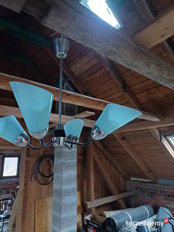 Retro żyrandol Expo 58 firmy Lidokov możesz Lubań