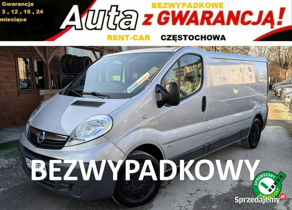 Opel Vivaro Long 20D115 Ciężarowy 3Osoby Częstochowa