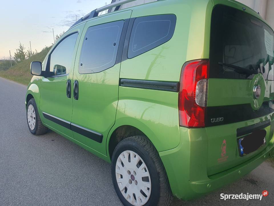 Fiat Qubo 14 benzyna LPG przebieg 166 pomorskie Słupsk