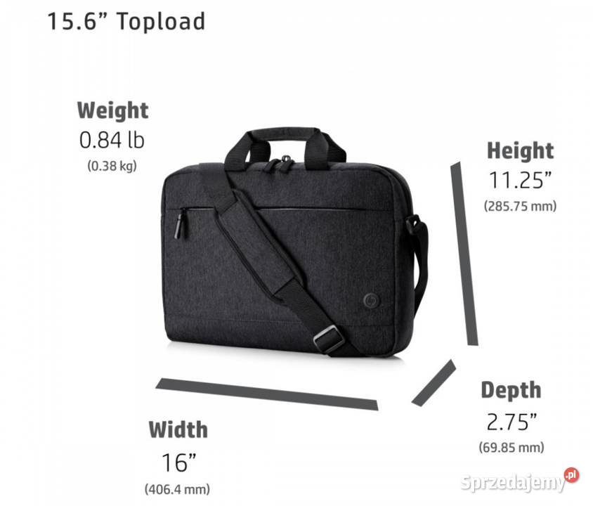 HP torba na laptopa Prelude Pro 156 czarna NOW torby i pokrowce Pruszków