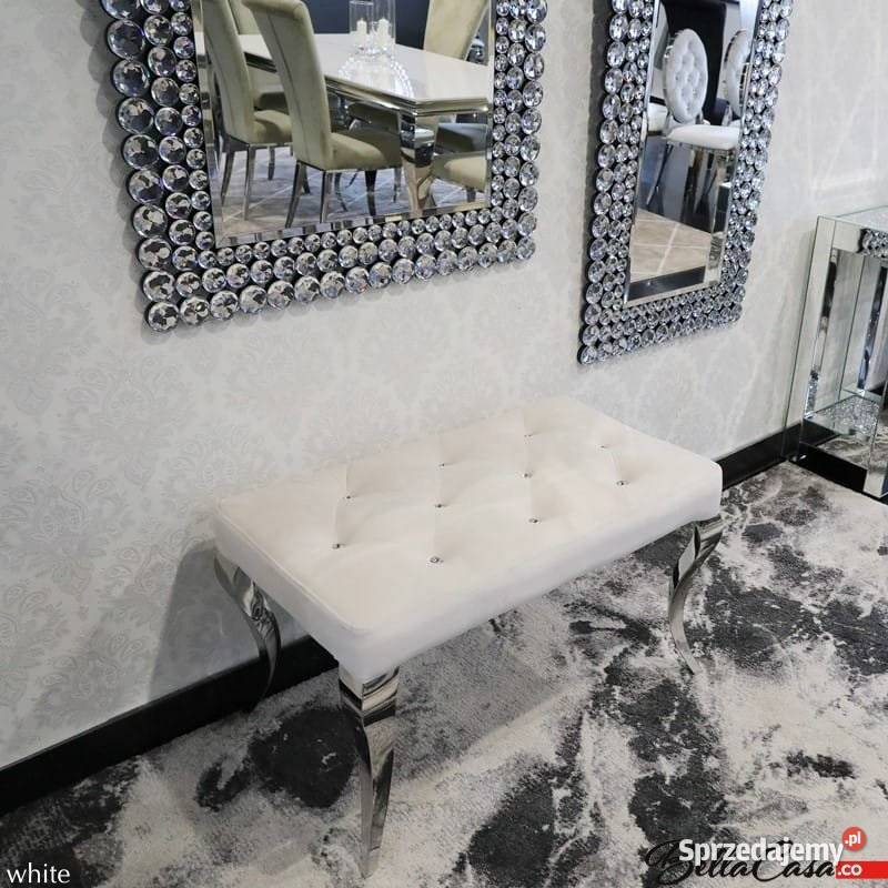 Pufa Ławka Podnóżek Ludwik pikowany RÓŻNE KOLORY sprzedam