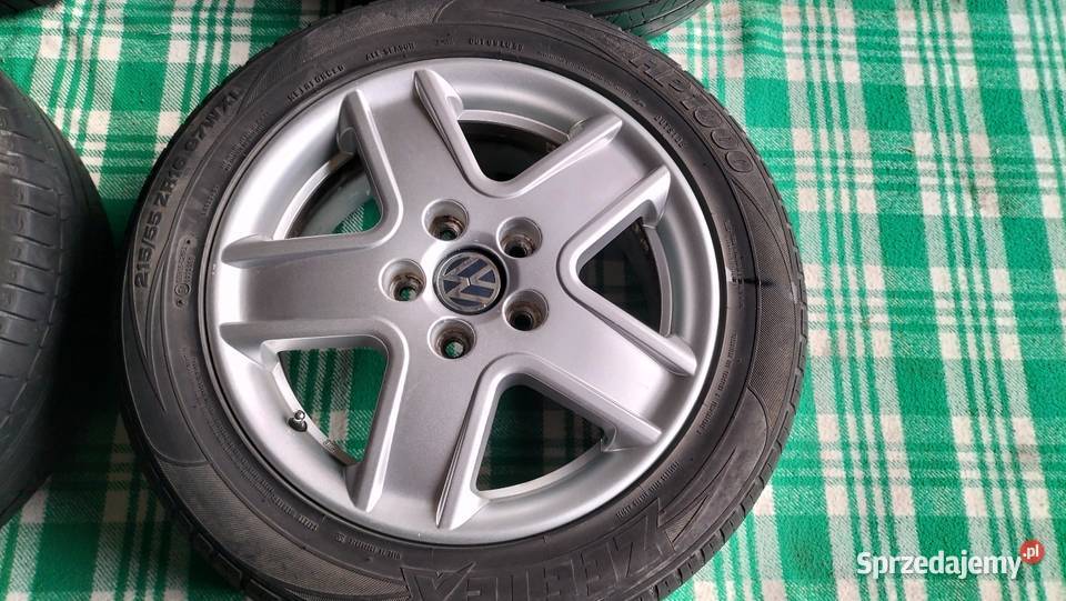 Felgi Aluminiowe VW Sharan 7Jx16H2 ET 59 z dolnośląskie Chocianów sprzedam