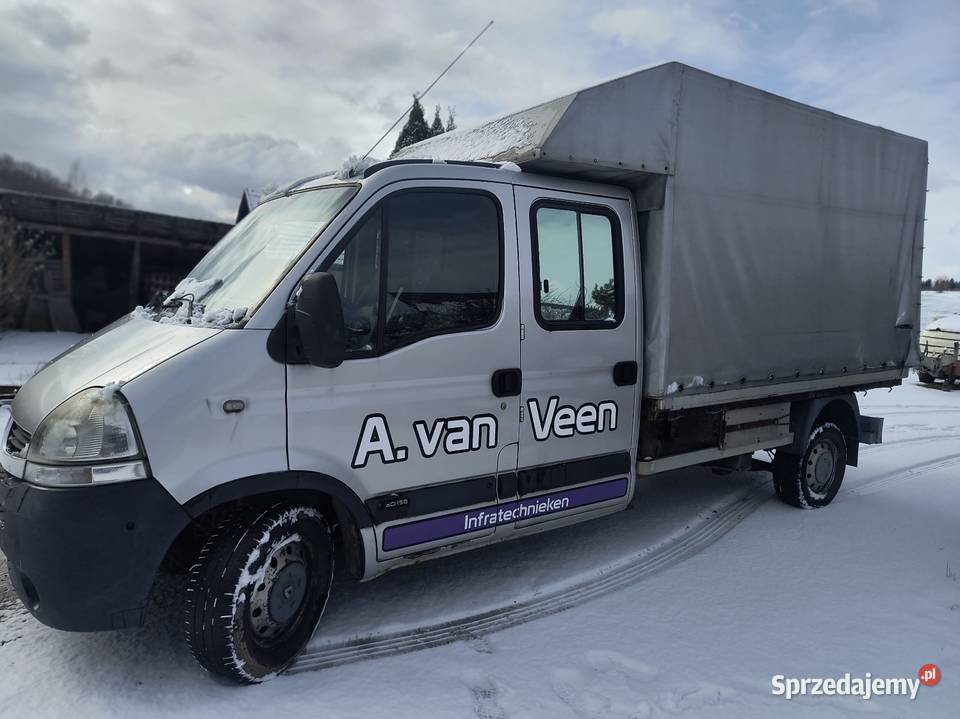 Renault Master Doka uszkodzony małopolskie Nowy Wiśnicz
