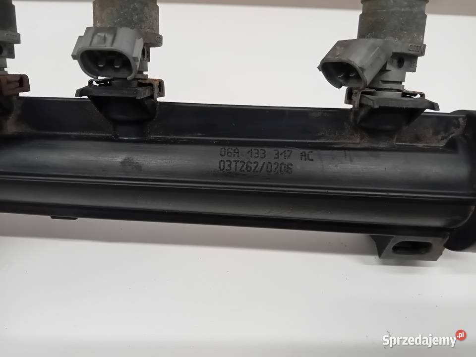 Listwa wtryskowa 06A133317AC 16 MPI AUDI SEAT Gołaszyce