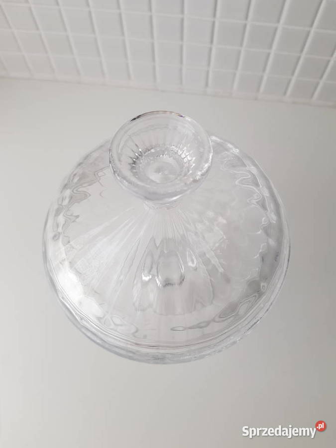 Szklany pojemnik na cukierki