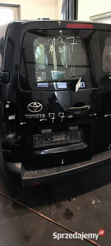 DRZWI LEWE TYŁ TOYOTA PROACE II EXY Pozostałe Lipno