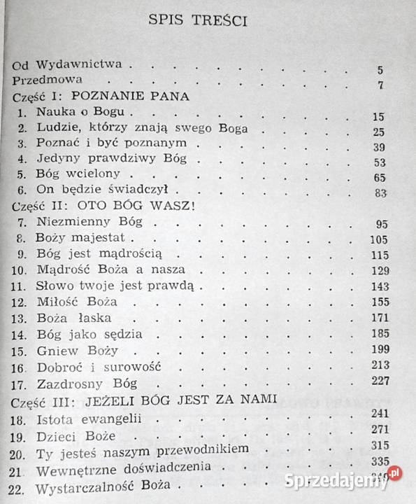 Poznawanie Boga James I Packer Rok wydania 1989 Pozostałe lubelskie Chełm
