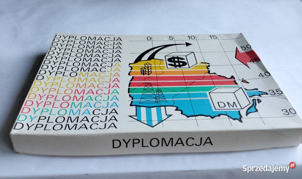 Dyplomacja gra planszowa strategiczna z PRL sprzedam