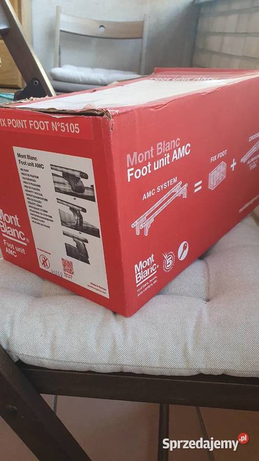 Belki bagażnika Mont Blanc AMC 5105 KIA BMW etc Rok produkcji 2019