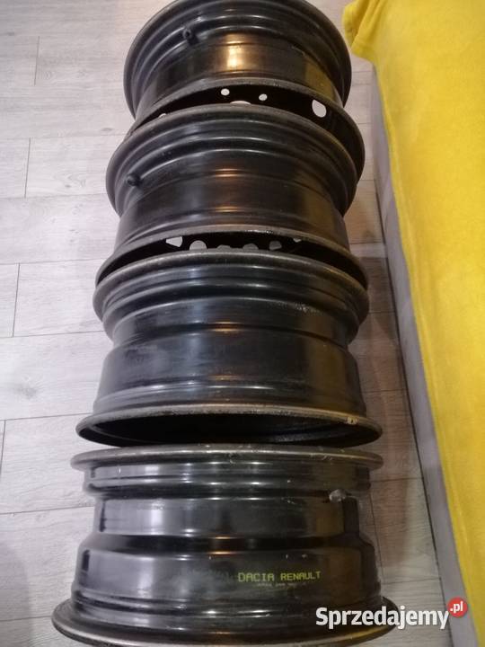 Felgi stalowe 15 5x1143 renault dacia Samochodowe wielkopolskie Nowy Tomyśl