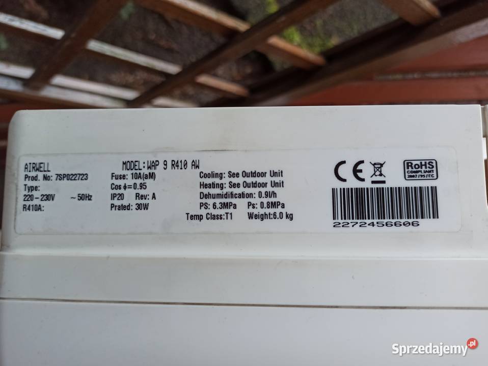 Klimatyzacja Airwell kompletny zestaw Zbąszynek