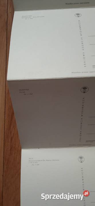 Zestaw widokówek dolnośląskie Świdnica