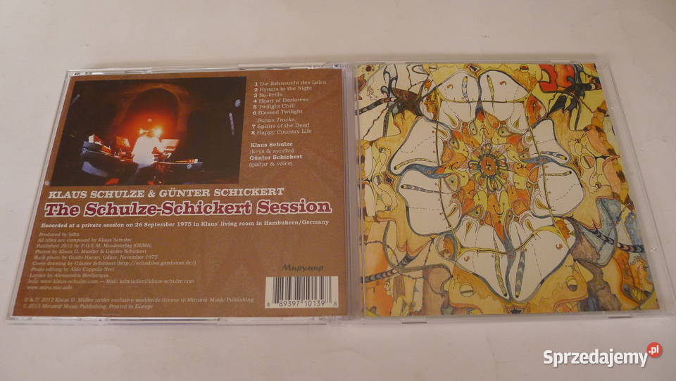 KLAUS SCHULZE SCHICKERT Session cd RARYTAS mazowieckie