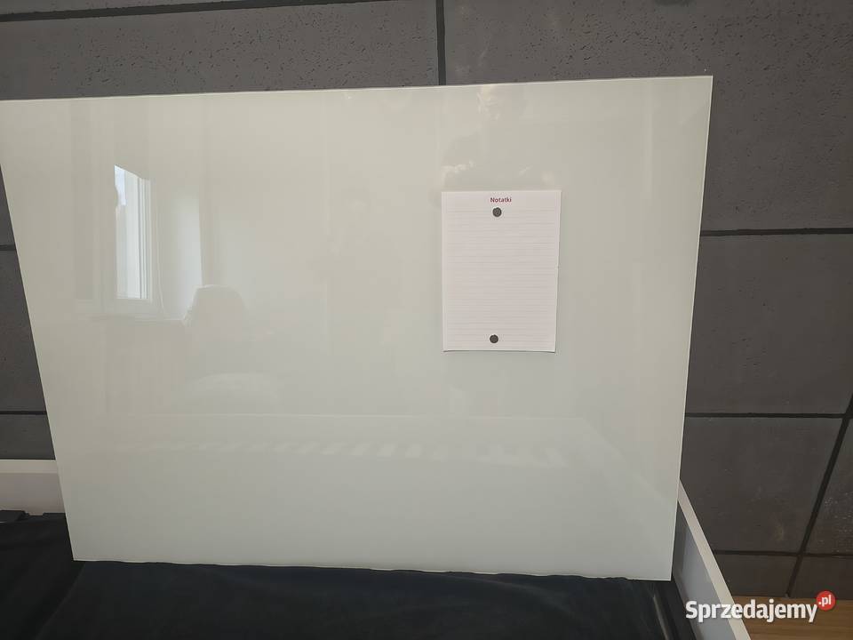 Tablica magnetyczna szklana biała 120x90 Lublin