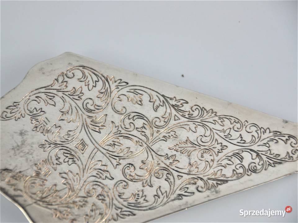 Łopatka do tortu Vintage SilverPlated Italy