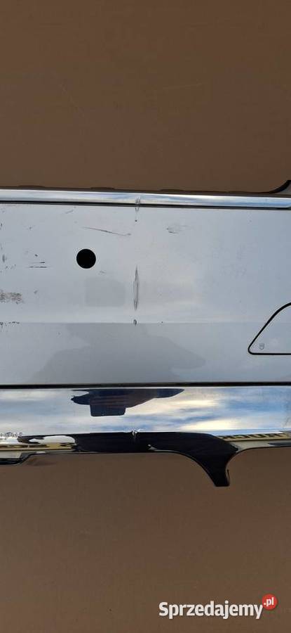 MERCEDES GLK W204 LIFT ZDERZAK DOKŁADKA CHROM Bieleń