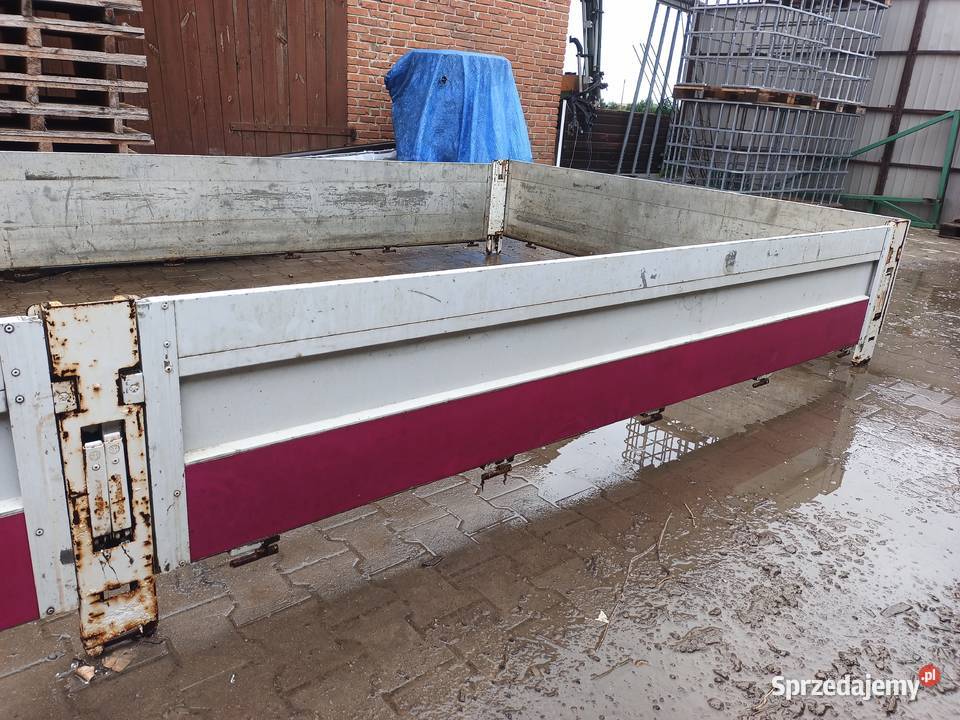 Burty aluminiowe kpl 620x255x05 ciężarowe Kozienice