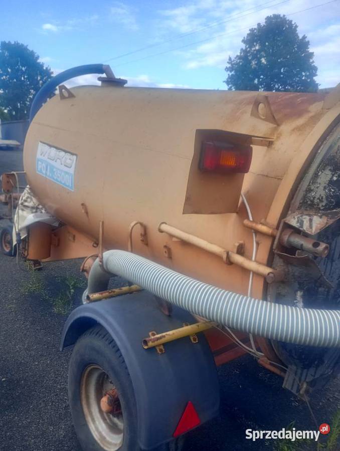 Beczkowóz wuko 3500l Koziegłowy