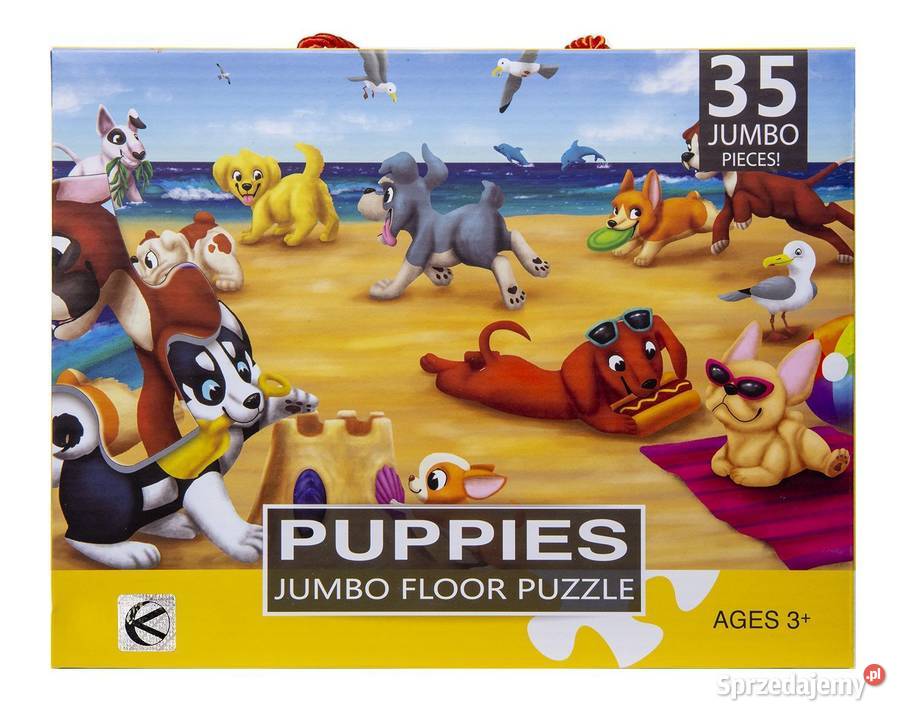 Puzzle układanka XXL dzieci 35 elementów Poznań