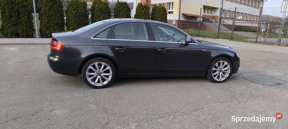 Audi A4 B8 welurowa tapicerka A4