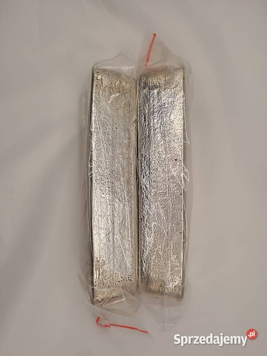 Srebrna sztabka 100 oz Antyki, Sztuka, Kolekcje Pruszków