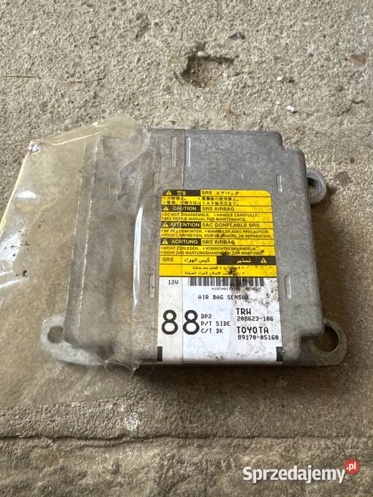 MODUŁ STEROWNIK SENSOR AIRBAG TOYOTA AVENSIS T25 Dębica