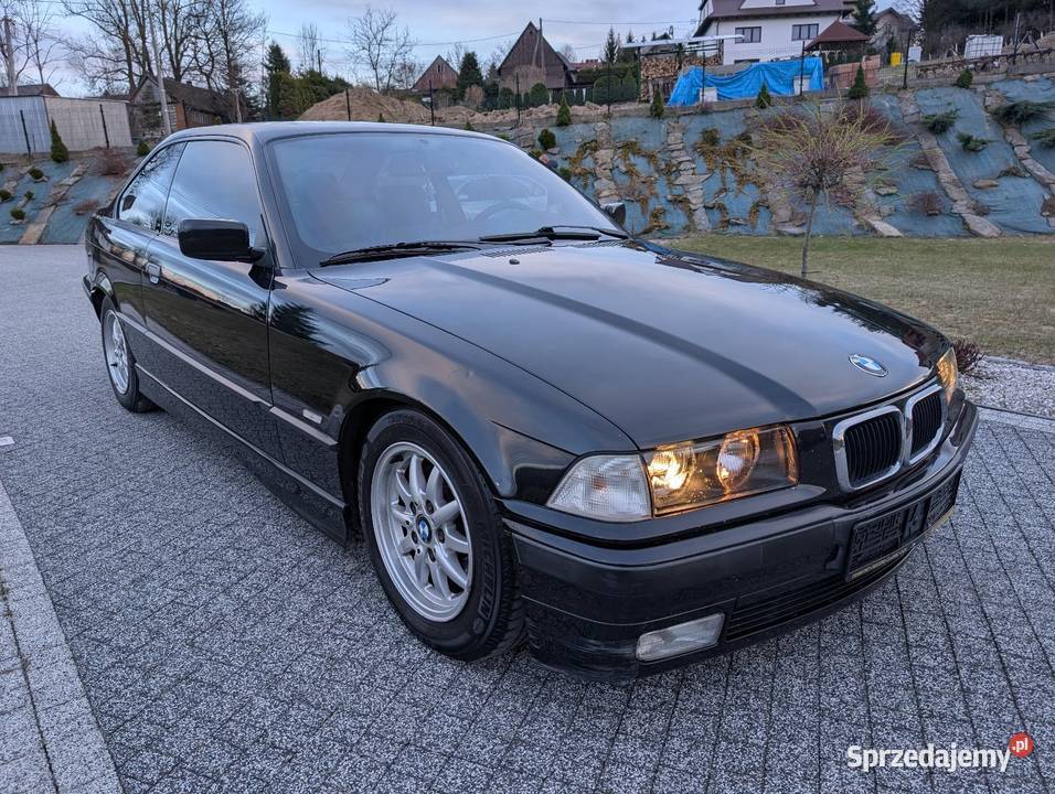 BMW E36 Coupe 316i Wolna korozji Rok produkcji 1997 Seria 3 Poręba Wielka