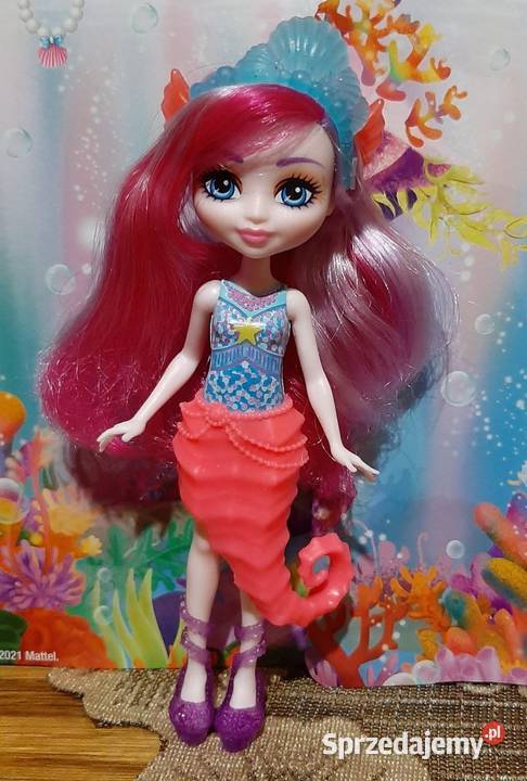 Lalka Enchantimals Sedda Seahorse z rodziną śląskie