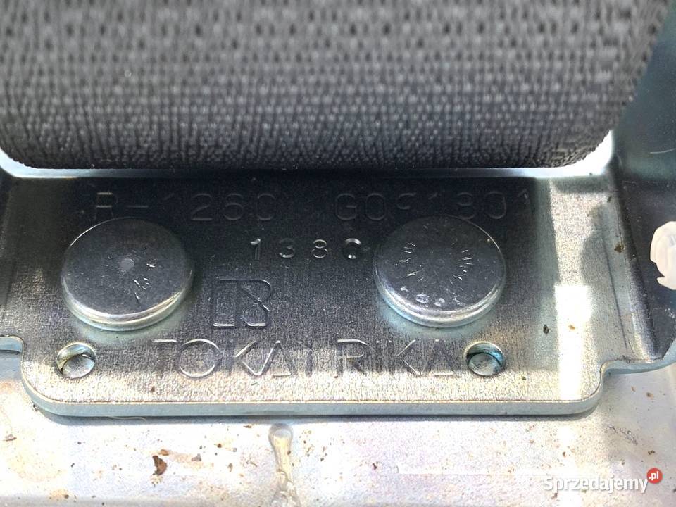 PAS BEZPIECZEŃSTWA TYŁ ŚRODKOWY TOYOTA RAV 4 IV osobowe podkarpackie