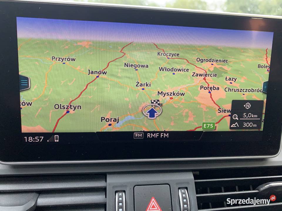 Polski salon navi kamera skóra automatyczna Myszków