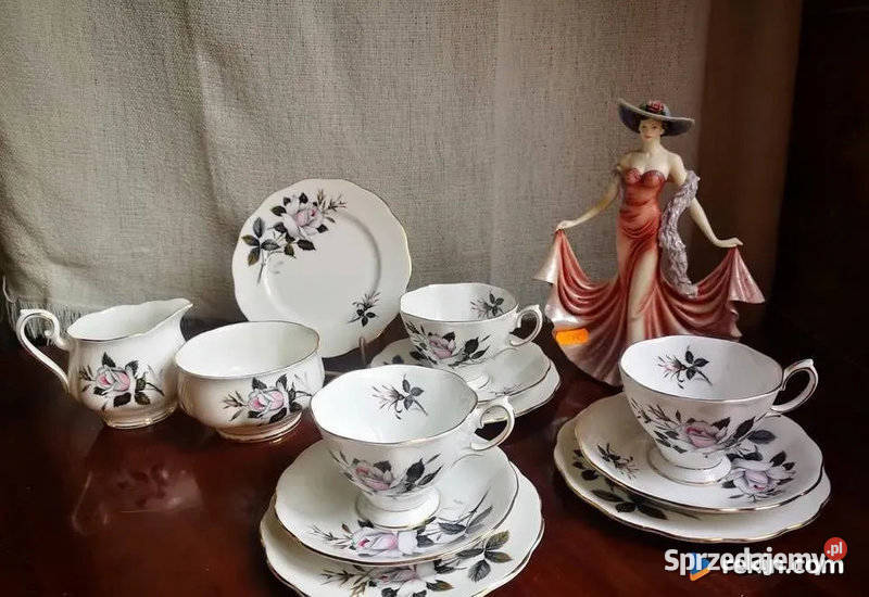 Filiżanka z talerzykiem Royal Albert Queens Gdańsk