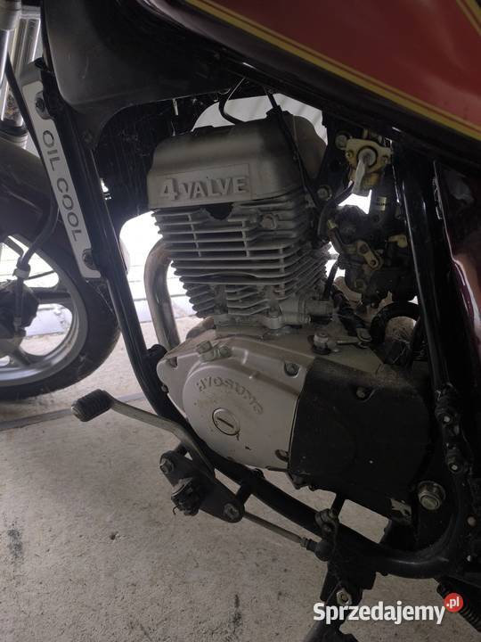 Hyosung GA 125 l chopper w całości na cześci lubuskie