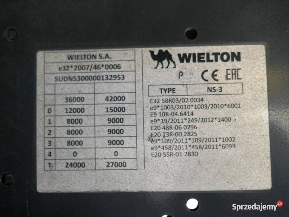 firana Wielton Komorniki