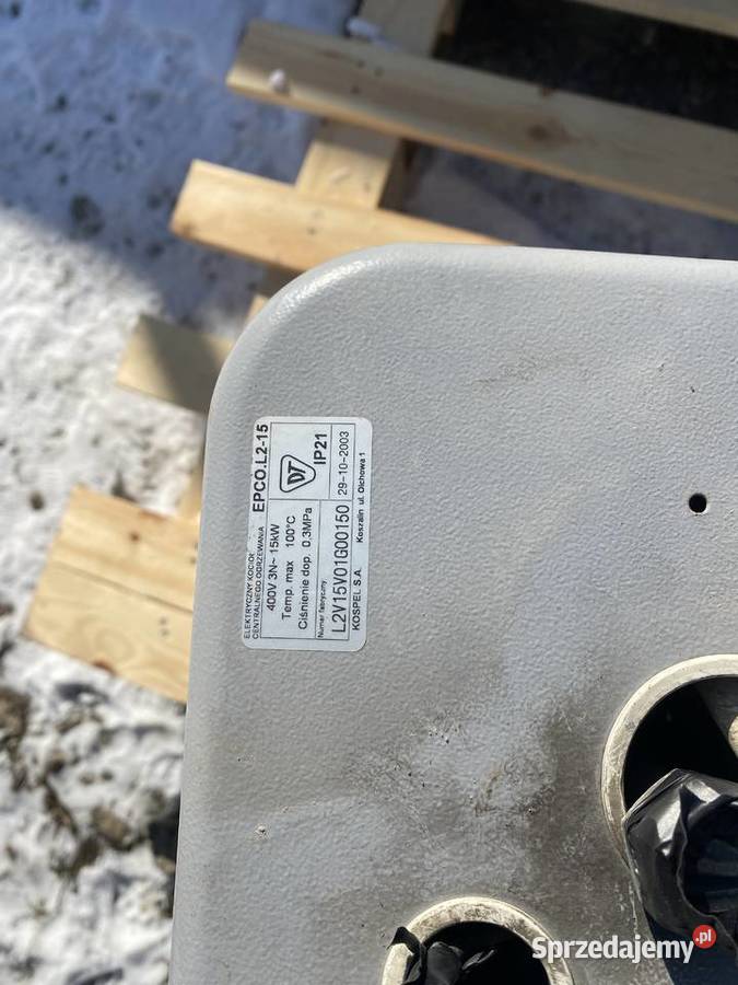 Elektryczny pięć CO 15 KW