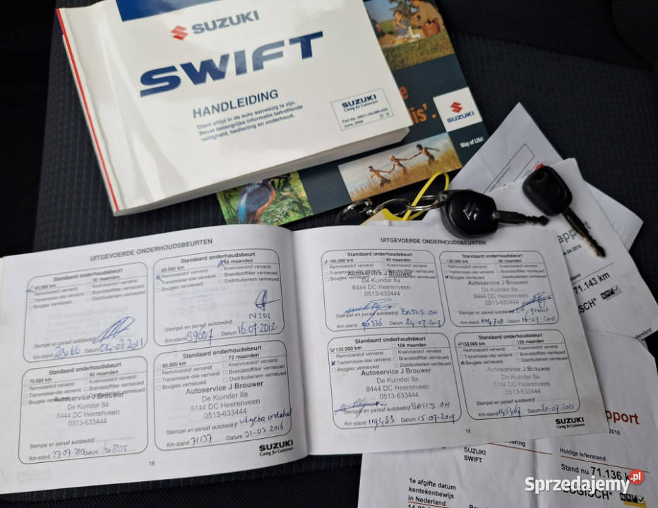 Suzuki Swift 13i Z NiEMiEC Ładny 168241km Swift Olsztyn sprzedam