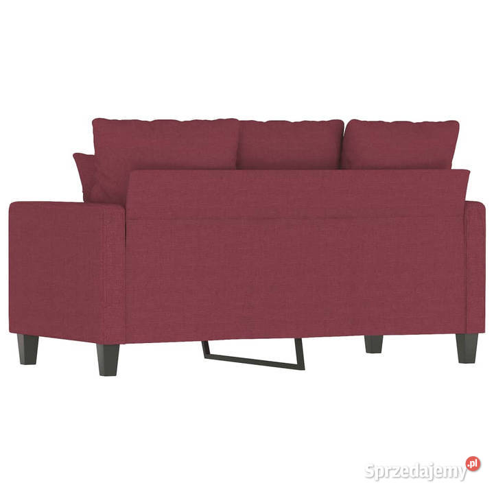 Sofa 2osobowa winna czerwień 120 tapicerowana Warszawa