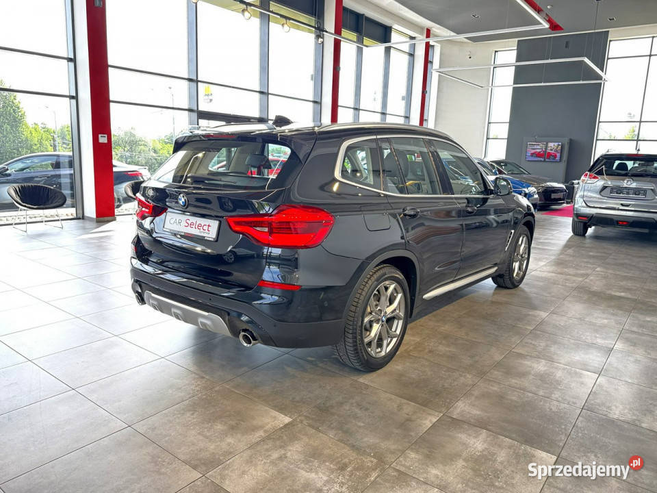 BMW X3 xLine xDrive20d 190 automat 2019 r salon elektrochrom. lusterko wst. Myślenice