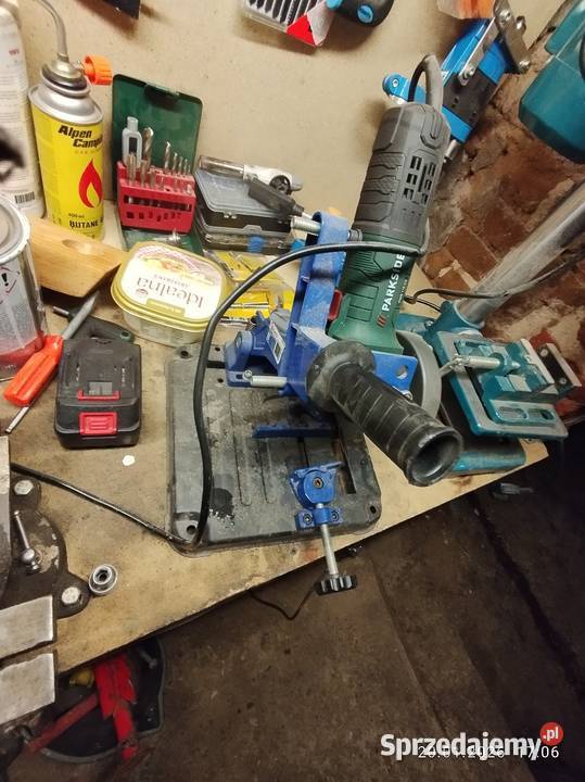 Stojak do szlifierki z szlifierką nowa Szubin