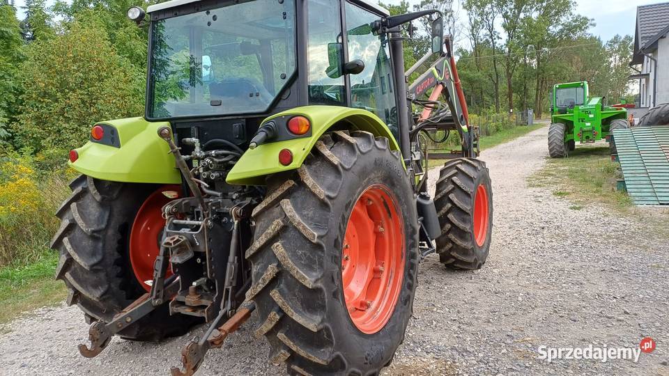 Claas Axos 320 z ładowaczem czołowym Faucheux mazowieckie Siedlce