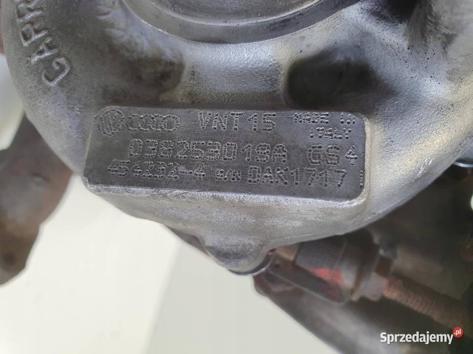 Audi A3 8L Golf IV 19 TDI TURBOSPRĘŻARKA turbo Janów