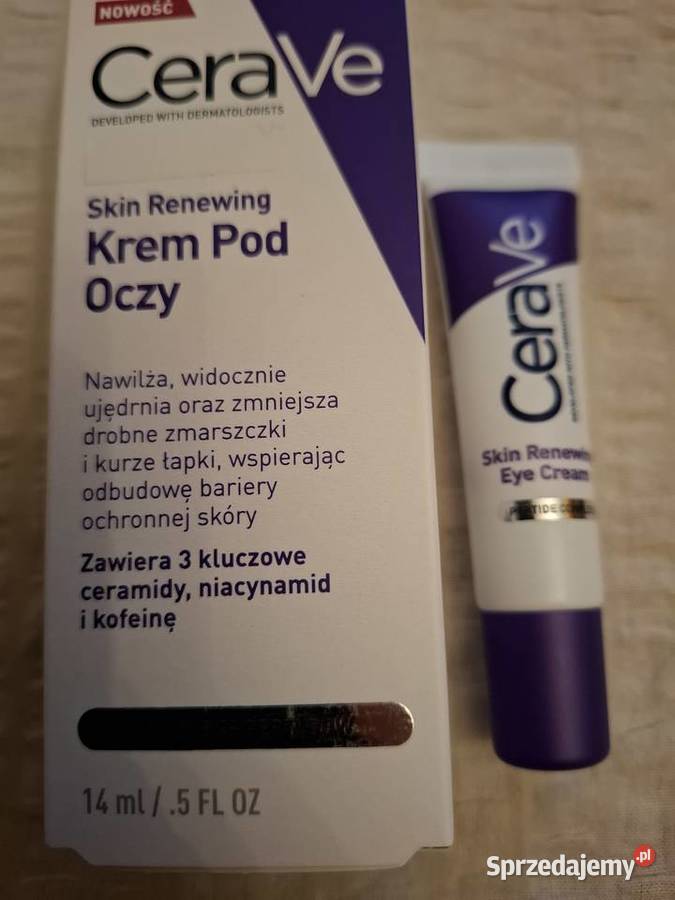 CeraVe Skin Renewing krem pod oczy 15 g tubka Warszawa