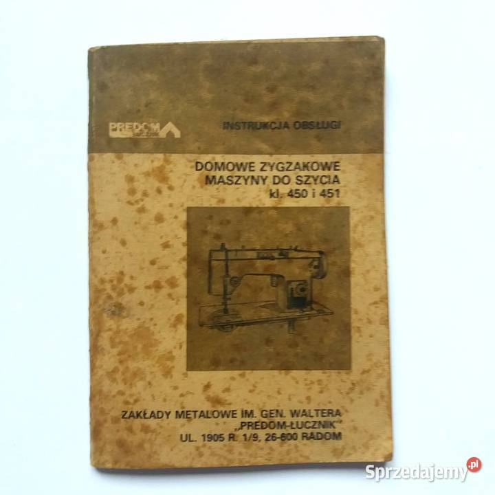 Domowe Zygzakowanie Maszyny Do Szycia Instrukcja łódzkie Łódź